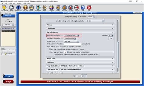 Troubleshooting your bar code scanner – CerTek Software