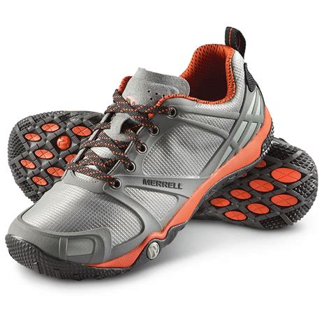 Men's Merrell® Proterra Sport Hiking Shoes, Wild Dove / Mars - 617202 ...