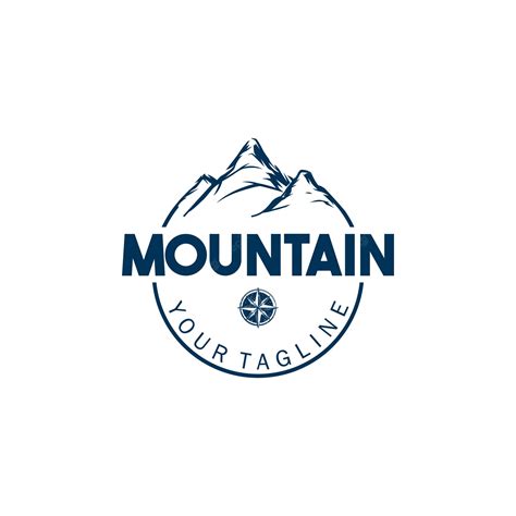 Premium Vector | Simple Mountain logo vector