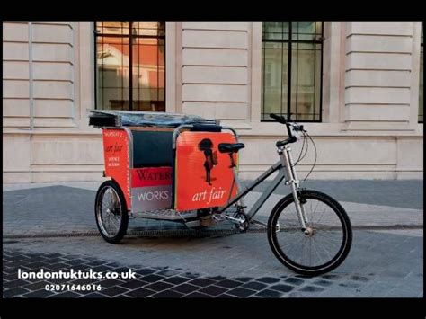 Customised Pedicabs Rental in London - Promotional Bike Hire 02081388331