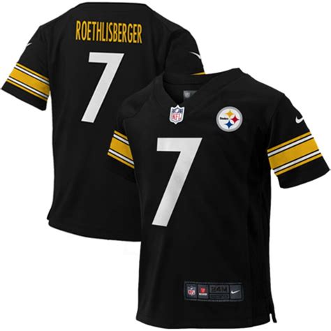 Infant Pittsburgh Steelers Ben Roethlisberger Nike Black Team Color ...