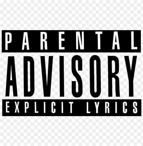 Free download | HD PNG parental advisory explicit lyrics PNG ...