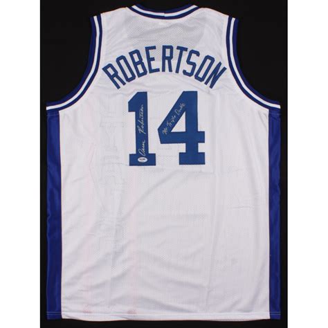 Oscar Robertson Signed Jersey Inscribed "Mr. Triple Double" (PSA COA ...