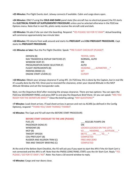 Pmdg 737 cold and dark checklist - polafoto