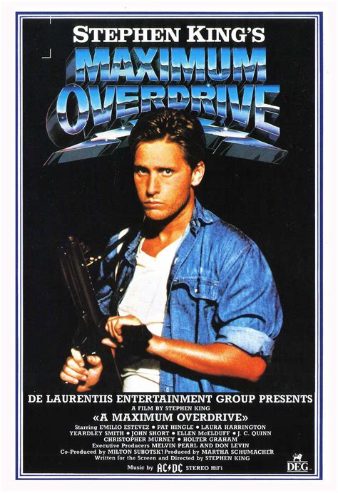 maximum overdrive movie poster - David Fulcher