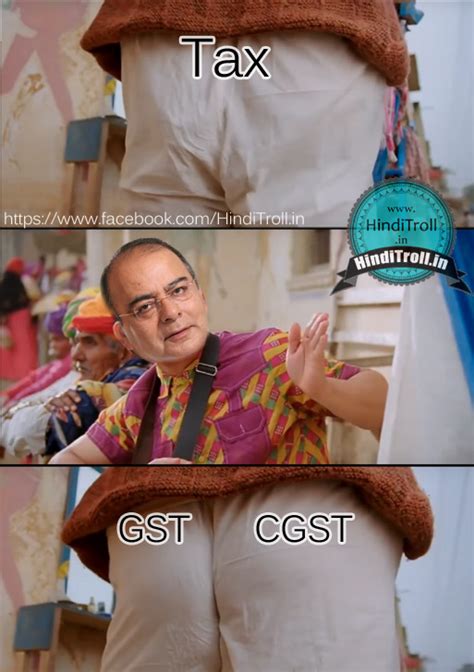 GST Meme | Arun Jaitley Budget 2018 Troll