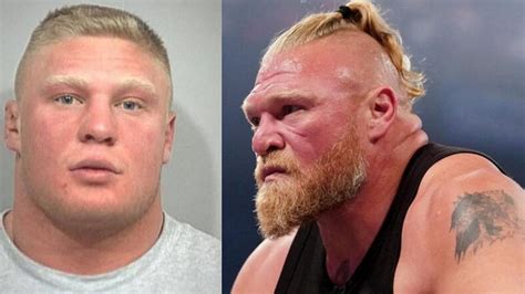 When was Brock Lesnar arrested?