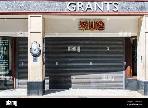 VUE cinemas board in Croydon, London, UK Stock Photo - Alamy