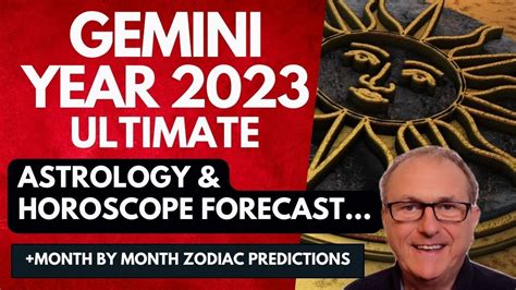 Gemini Year 2023 ULTIMATE Astrology & Horoscope Forecast... - YouTube