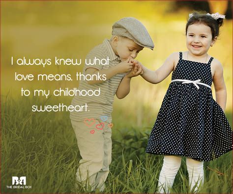 Childhood Love Quotes: 14 Quotes That Will Bring Back Memories