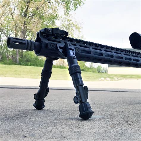 UTG Recon Flex M-LOK(R) Bipod, Matte Black, Cent. Ht. 5.7"-8", Monopods ...