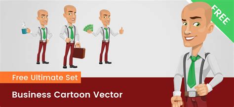 Business Cartoon Vector - Vector Characters