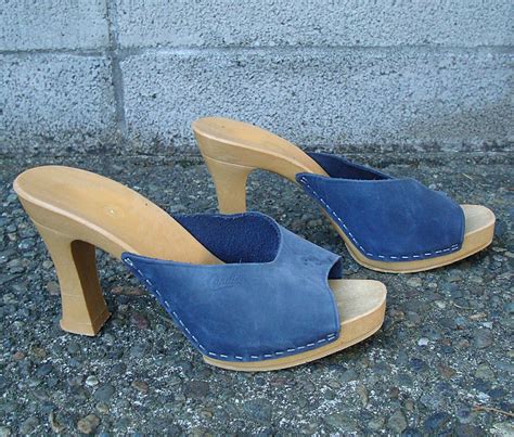 Vintage 1970s Candies Heels 7 Blue | Candies heels, Vintage shoes, Heels