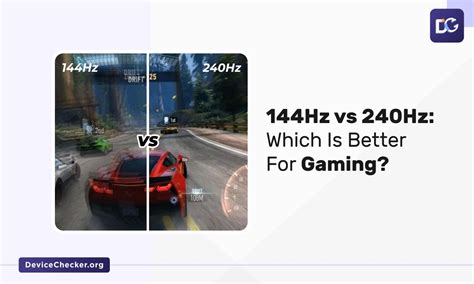 144Hz Vs 240Hz: Which Is Better For Gaming?