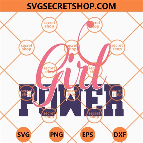 Girl Power SVG, The Strongest Girl SVG, GRL PWR SVG - SVG Secret Shop