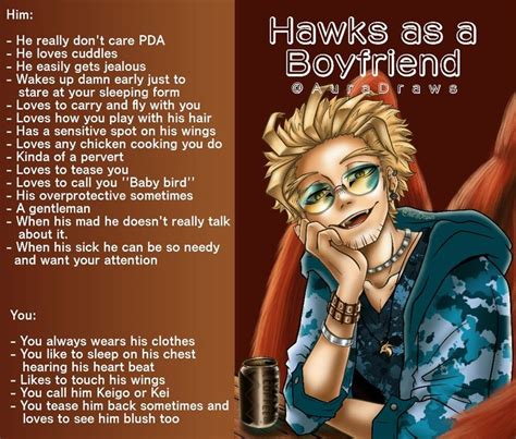 Hawks as a Boyfriend | Boyfriend imagines, Cute love stories, Hawk