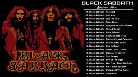 Black Sabbath Greatest Hits Full Album - Best Songs Of Black Sabbath ...