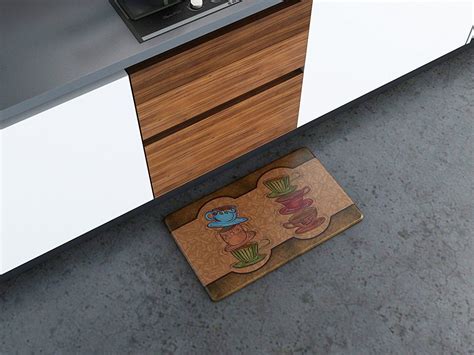 Art3d Premium Reversible Memory Foam Kitchen Mat Anti-Fatigue Chef Mat, 18" X 30" | Memory foam ...