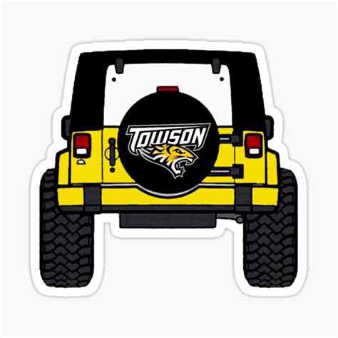 Towson University Stickers | Redbubble