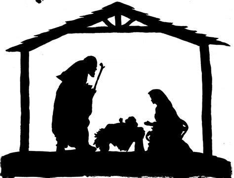 manger silhouette clip art 10 free Cliparts | Download images on Clipground 2024