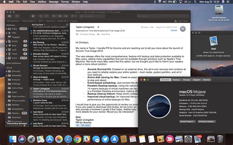 macos Mojave: how to switch between Dark and Light Mode in Mail