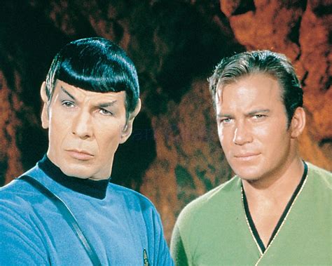 Star Trek. Spock and Kirk.