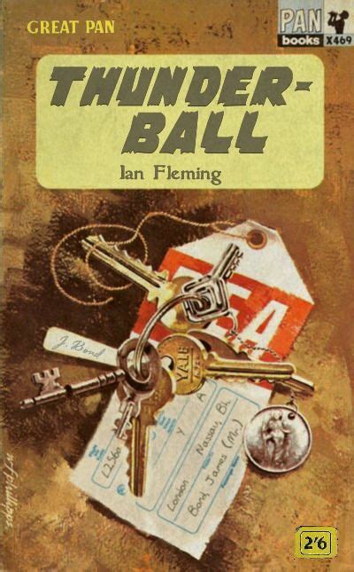 Ian Fleming: Thunderball (Great Pan edition) | James bond books, James ...