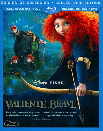 Brave (Blu-ray/DVD, 2012, 3-Disc Set, Collectors Edition Spanish) for ...