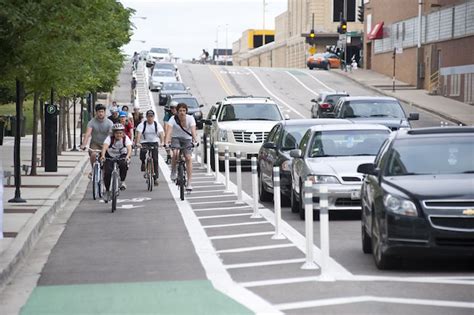 What happens when you build protected bike lanes in cities?