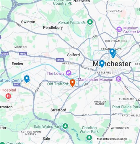 Manchester - Google My Maps