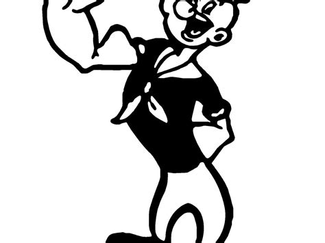 Popeye Cartoon Coloring Pages at GetDrawings | Free download