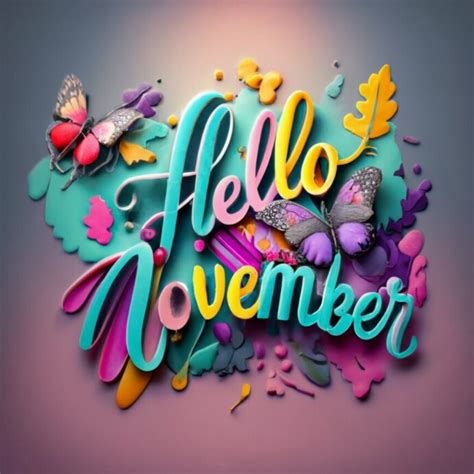 NOVEMBER Template | PosterMyWall