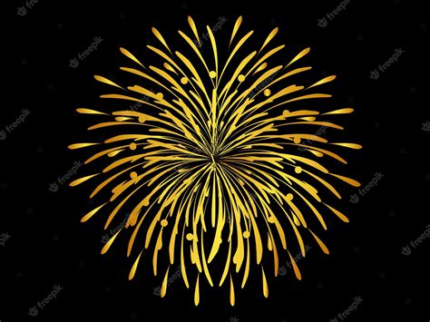 Premium Vector | Fireworks illustration vector design