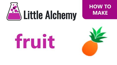 How to make Fruit in Little Alchemy - YouTube