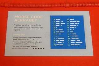 Morse Code Alphabet | Michael Coghlan | Flickr