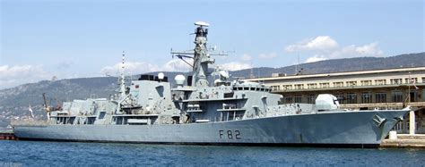 F-82 HMS Somerset Type 23 Duke class Frigate Royal Navy