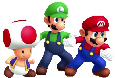 Mario, Luigi and Toad (MP10) by Banjo2015 on DeviantArt