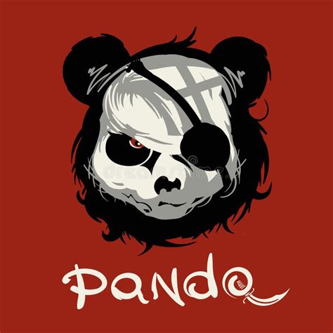 El Gangsta De La Panda Piratea Un Ojo Ilustración del Vector - Ilustración de transporte ...