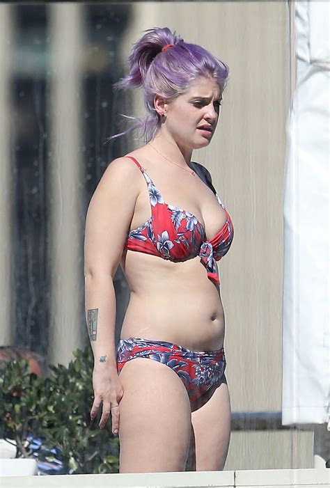 Kelly Osbourne – Red Floral Bikini Candids -22 – GotCeleb