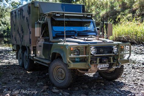 Land Rover Perentie 6X6 1990, modified.