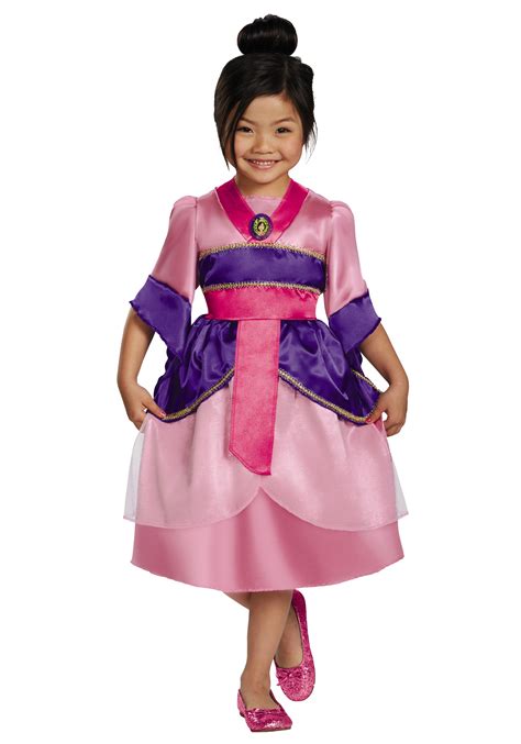 Girls Mulan Sparkle Classic Costume - Halloween Costume Ideas 2019