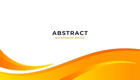 Premium Vector | Yellow abstract background with curved shape