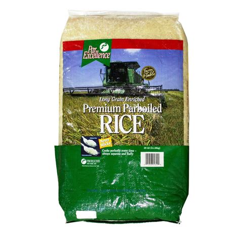 Parboiled Rice 25lbs – Carry Go Market