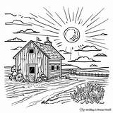 Little House On The Prairie Coloring Pages  Free & Printable sketch template