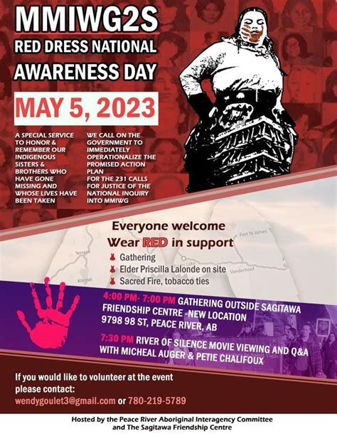 Red Dress Day - National MMIWG2S Awareness Day, Al 'Boomer' Adair Rec ...