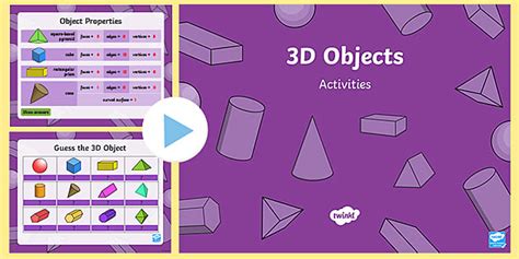 3D Shapes PowerPoint | Maths Resources (teacher made)