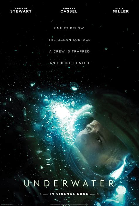 Underwater (2020) | International Poster | Kristen Stewart Vincent ...