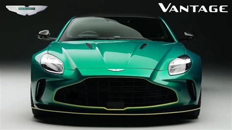 NEW Aston Martin Vantage 2025 in Podium Green - YouTube