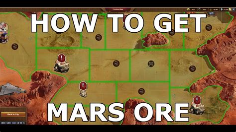 Forge of Empires: How to get Mars Ore - YouTube