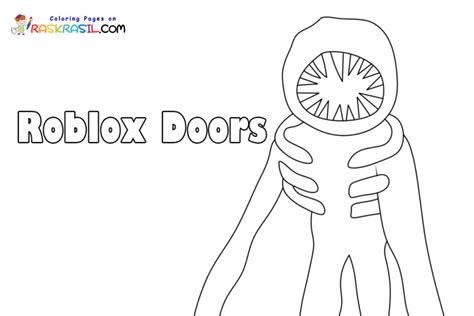 Dibujos de Roblox Doors para Colorear